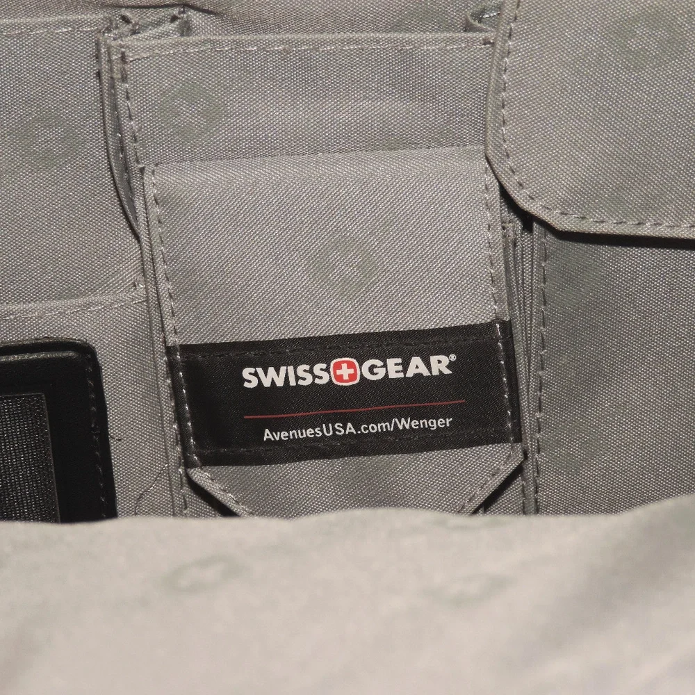 SwissGear soft black laptop bag